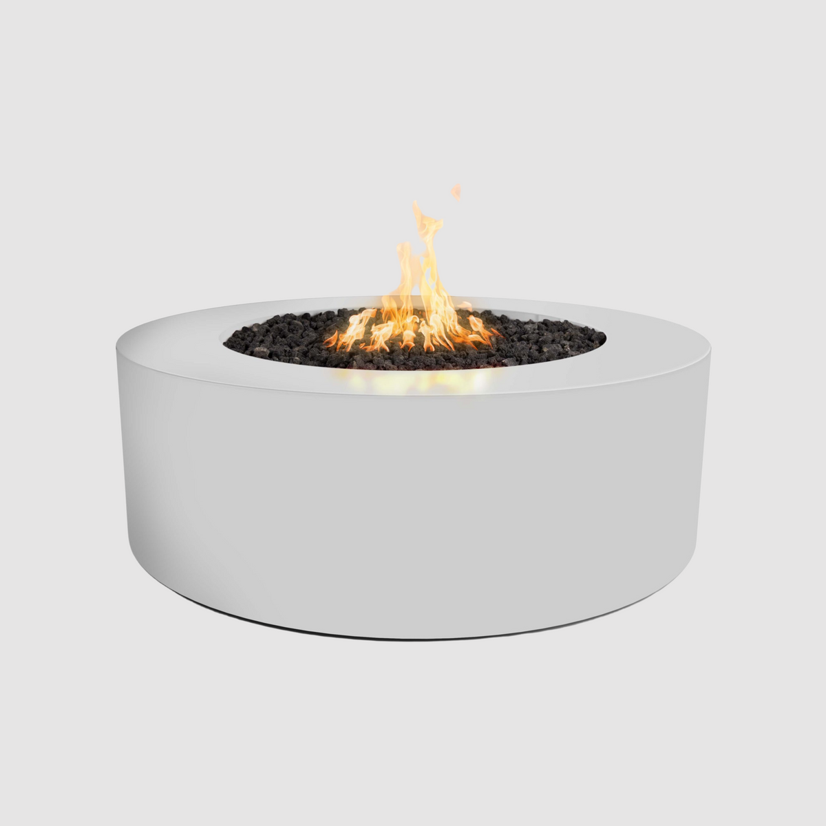 The Outdoor Plus Unity Round Fire Pit - 24″ Tall Powder Coat Steel