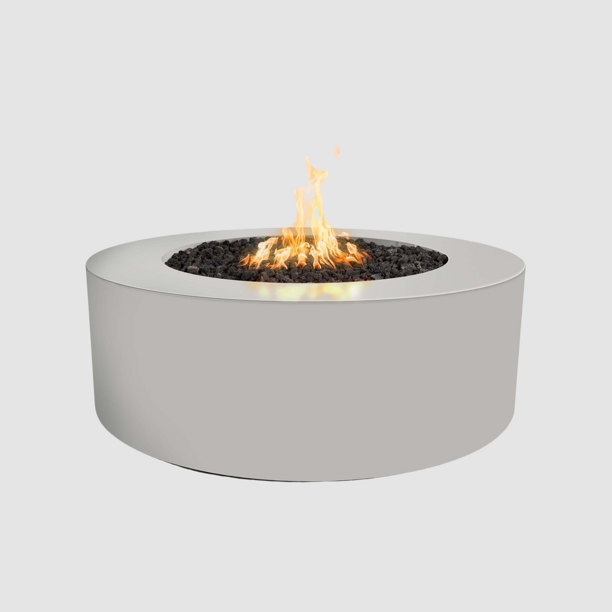 The Outdoor Plus Unity Round Fire Pit - 24″ Tall Powder Coat Steel