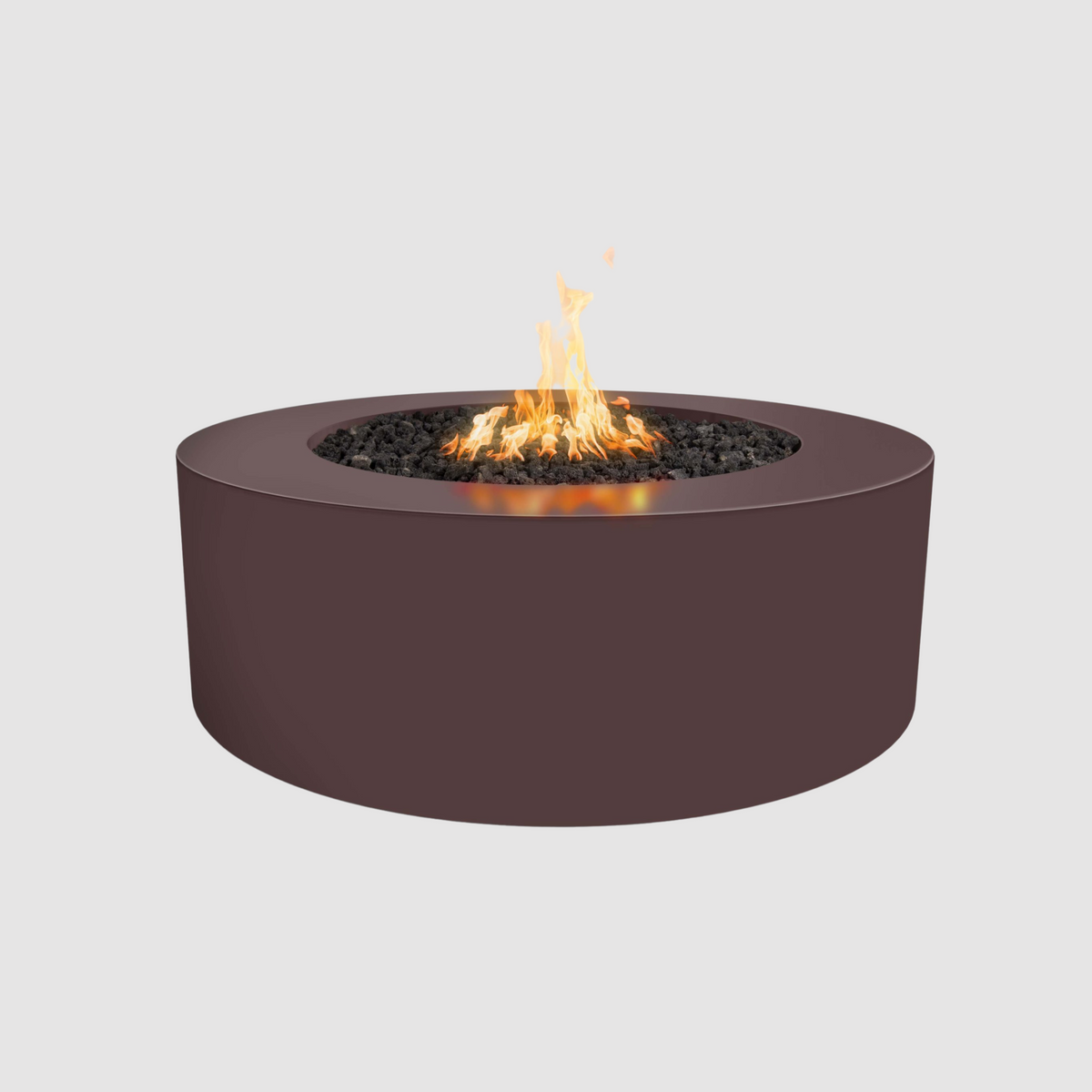 The Outdoor Plus Unity Round Fire Pit - 24″ Tall Powder Coat Steel