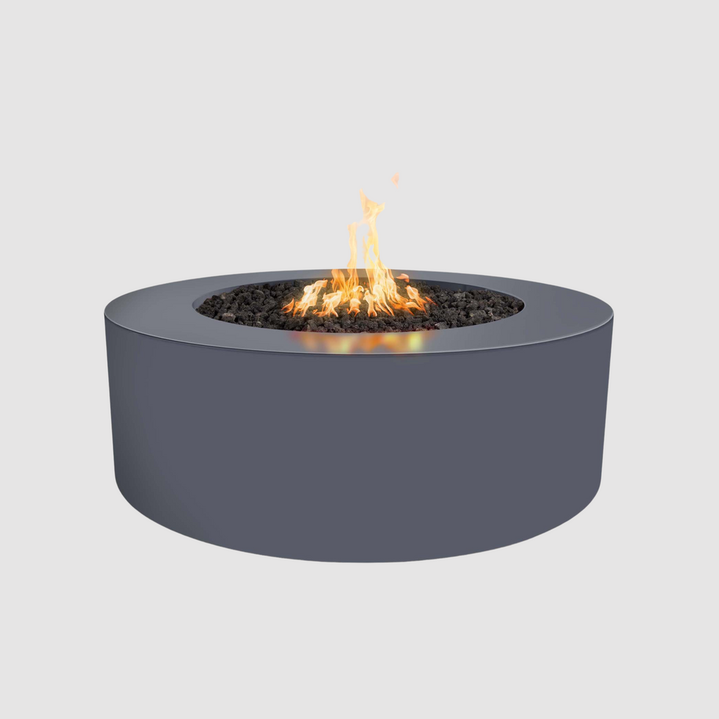 The Outdoor Plus Unity Round Fire Pit - 24″ Tall Powder Coat Steel
