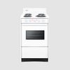 Summit 20" Wide Electric Coil Top Range  with 4 Iches Backguard WEM110