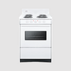 Summit 20" Wide Electric Coil Top Range  with 4 Iches Backguard WEM110