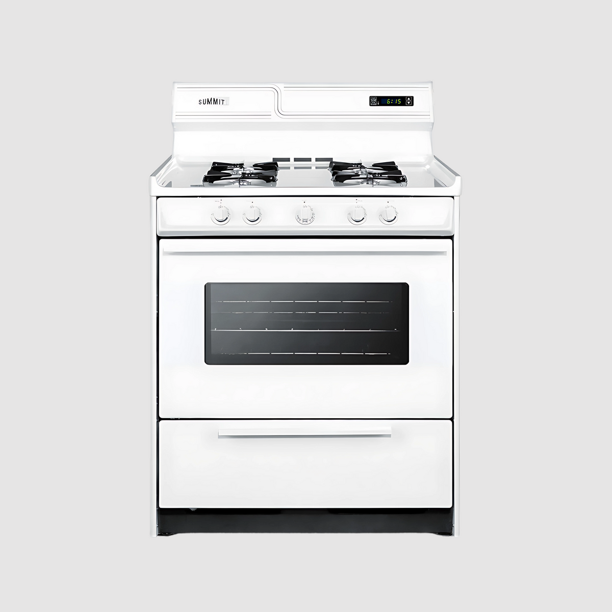 Summit 30" Wide Gas Range WNM2307DK