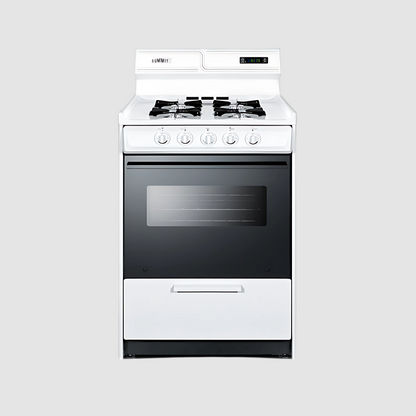 Summit 30" Wide Gas Range WNM2307DK