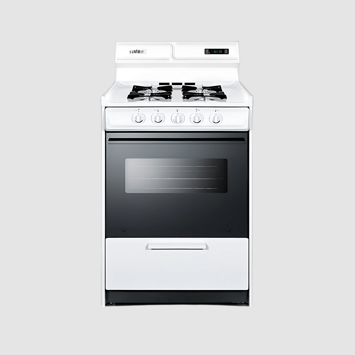 Summit 30" Wide Gas Range WNM2307DK