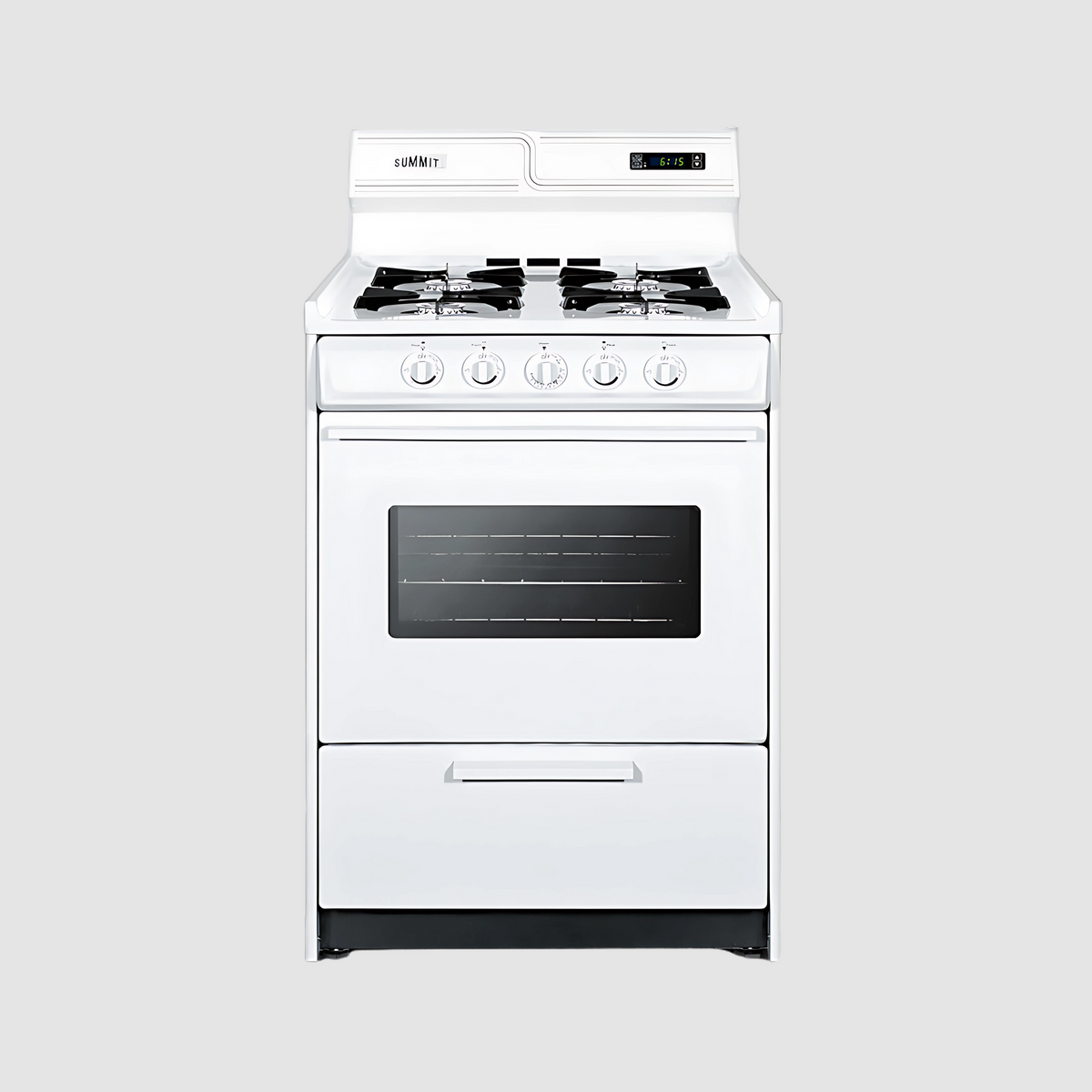 Summit 30" Wide Gas Range WNM2307DK