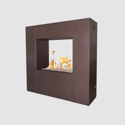The Outdoor Plus Williams Outdoor Fireplace - Powder Coated Metal
